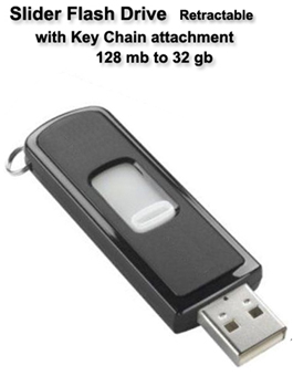 Slider Retractable Flash Drive